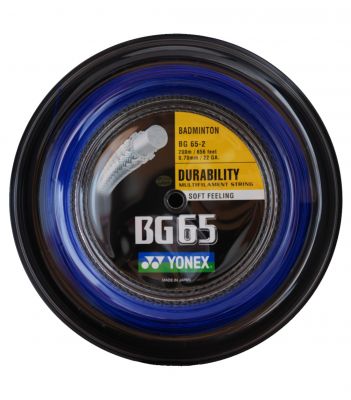 Bobine Yonex BG65 Bleu - 200m