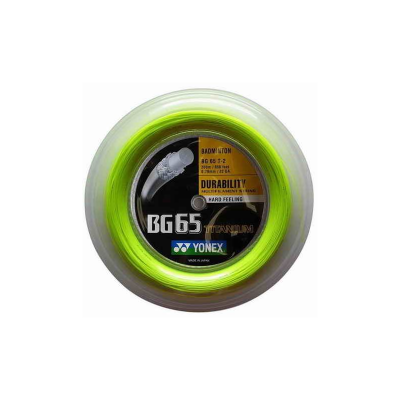 Bobine Yonex BG65 Titanium Lemon - 200m