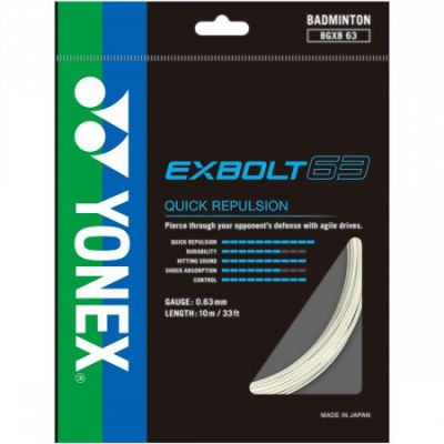 Cordage Yonex Exbolt 63 - 10m