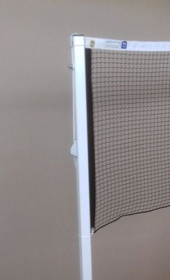 Filet de badminton avec velcro vertical