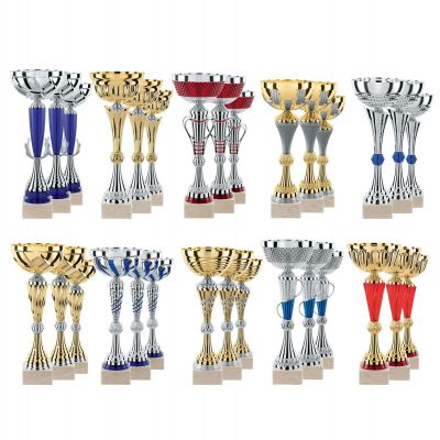 Lot de 30 coupes Ht. Moy. 34cm