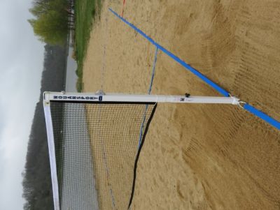 Poteaux de badminton � ancrer � comp�tition r�gionale