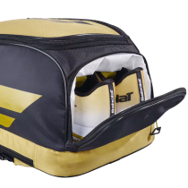 Sac Babolat Backrack 3 noir et or