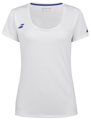 T-shirt Babolat Play Cap Sleeve Women - Blanc