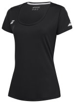 T-shirt Babolat Play Cap Sleeve Women 2024 -noir
