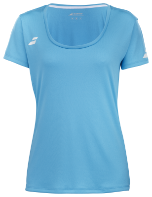 T-shirt Babolat Play Cap Sleeve Women 2024 cyan
