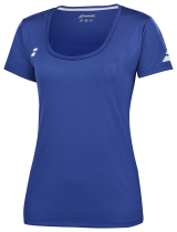 T-shirt Babolat Play Cap Sleeve Women 2024 solidate blue