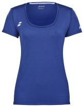 T-shirt Babolat Play Cap Sleeve Women 2024 solidate blue