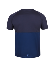 T-shirt Babolat Play Crew Neck - bleu marine