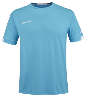 T-shirt Babolat Play Crew Neck 2024 - cyan