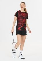 T-Shirt FZ Forza CL2605 femme  noir/rouge