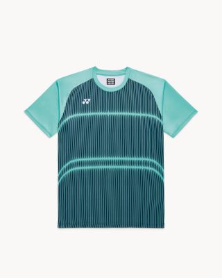 T-shirt Junior Yonex Team 16862ex mixte - turquoise