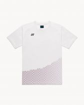 T-shirt Junior Yonex Team 16863ex mixte - blanc